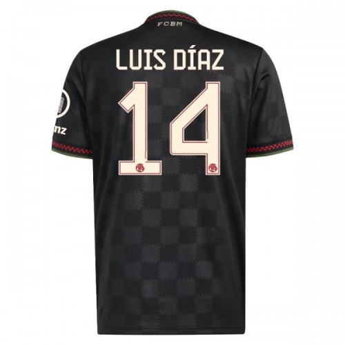 Fußball Trikot FC Bayern München Luis Diaz 14 Ausweich 2025-26 Fußball Trikot FC Bayern München Luis Diaz 14 Ausweich 2025-26